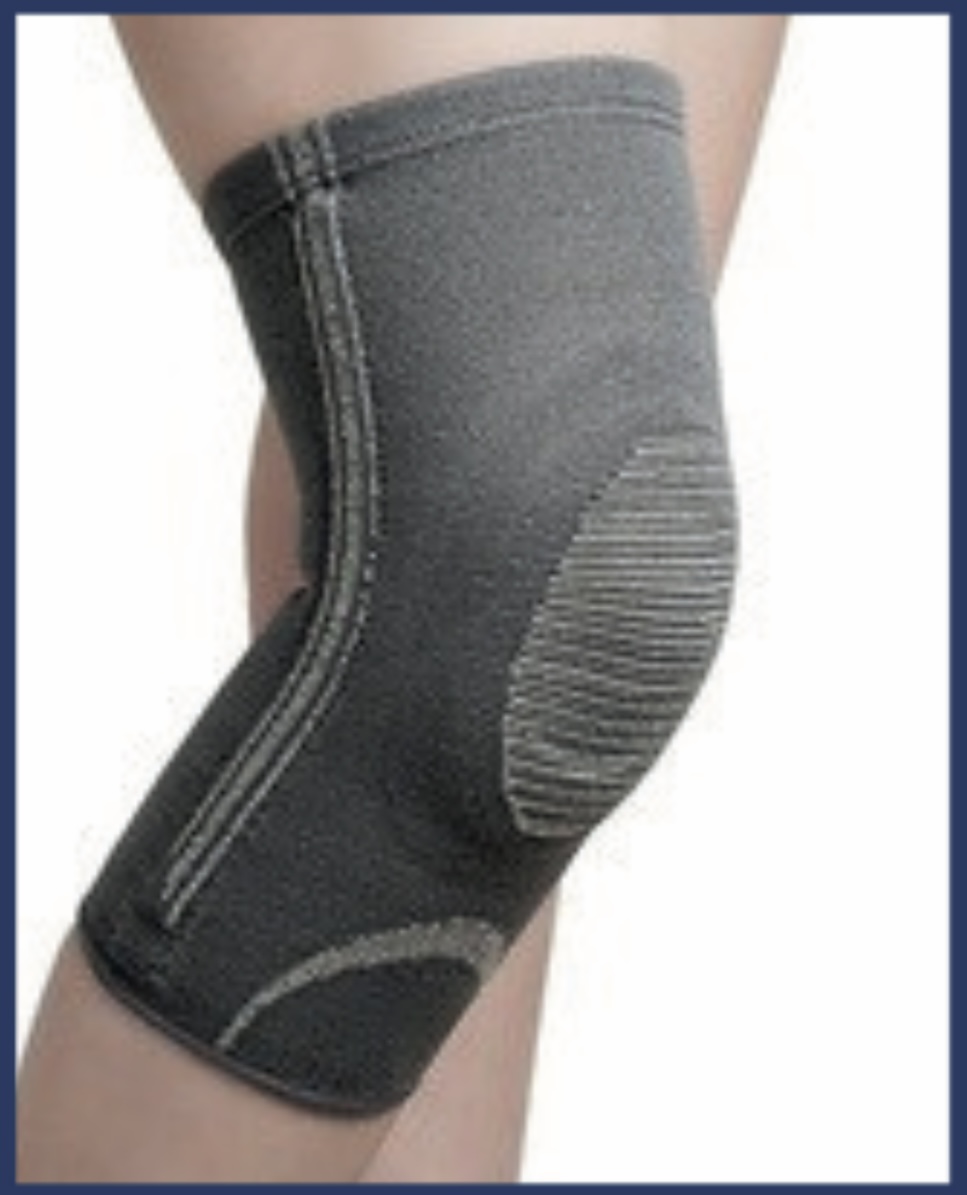 Knee cap with patellar ring